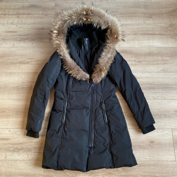 Rudsack Atelier Noir parka authentic real fur collar down filled small - Picture 1 of 13